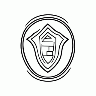 Escudo do Criciuma para colorir