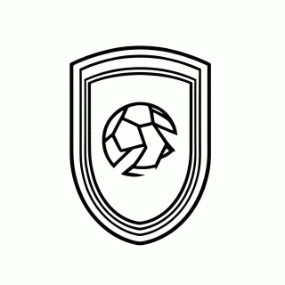 Escudo do Cruzeiro para colorir