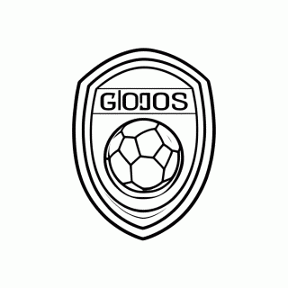 Escudo do Goias Ec para colorir