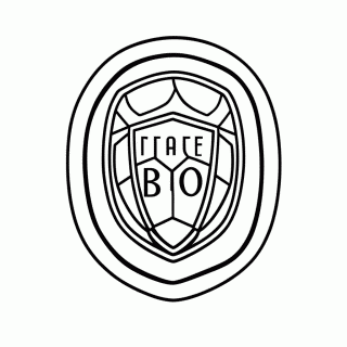Escudo do Nautico para colorir
