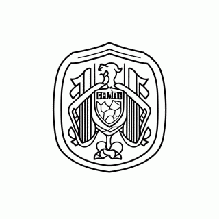 Escudo do Palmeiras para colorir