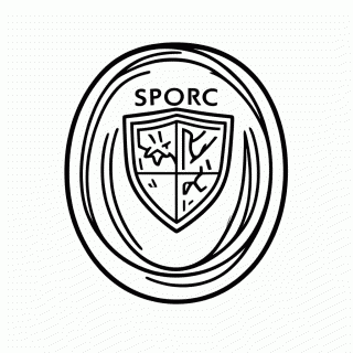 Escudo do Sport Recife para colorir