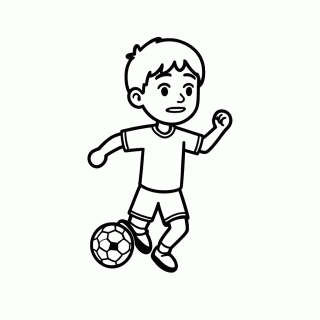 Antoine Griezmann — Jogadores de Futebol para Colorir