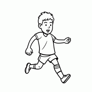 Kevin De Bruyne para colorir