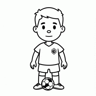 Marquinhos para colorir