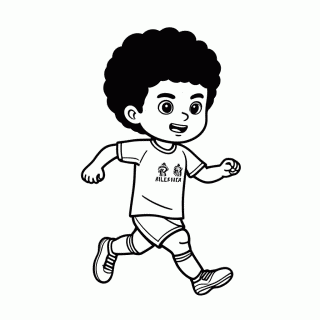Rodrygo Goes para colorir