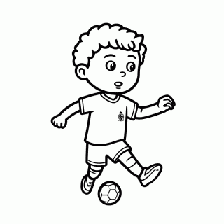 Vinicius Junior para colorir
