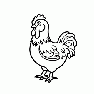 Cachorrinho Fazendinha para colorir