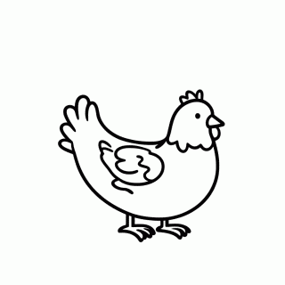 Pato Marreco para colorir