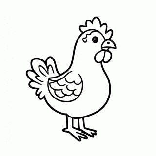 Turma Fazendinha Completa — Galinha Pintadinha para Colorir