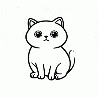 British Shorthair Cinza para colorir