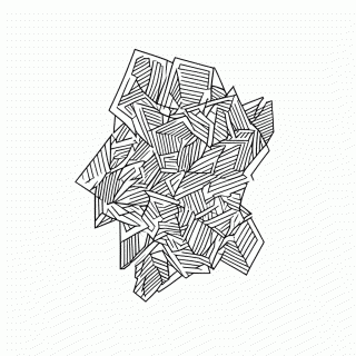 Padrão Geométrico abstrato 2 para colorir