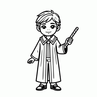 Draco Malfoy para colorir