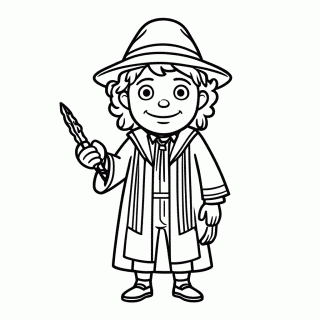 Fred George Weasley para colorir