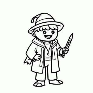 Monstro Livro para colorir