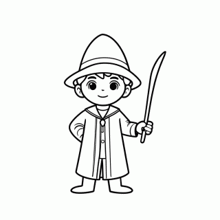 Plataforma 9 E 3 Quartos para colorir