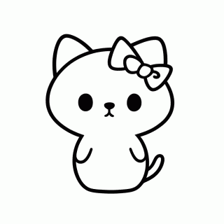 Kitty Amiga Mimmy Irma para colorir