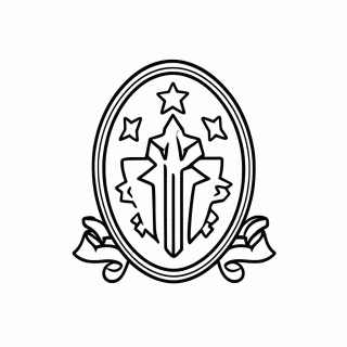 Escudo Do Brasil para colorir