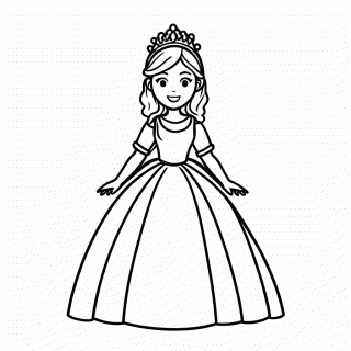 Princesa Leopoldina — Independência do Brasil (7 de Setembro) para Colorir