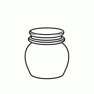 Jardinagem — Vaso De Barro para colorir