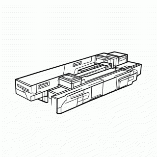 Mira Hq Mapa para colorir