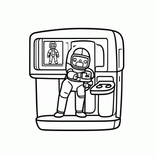 Tarefa Medbay para colorir