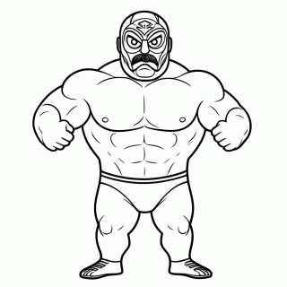 El Primo Mexicano para colorir