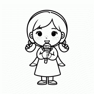 Annie — Friday Night Funkin para Colorir