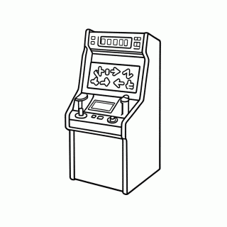 Arcade Fnf — Friday Night Funkin para Colorir