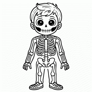 Skid para colorir