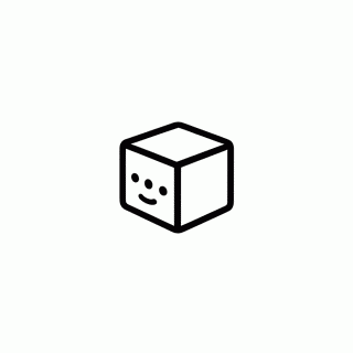 Mini Cubo para colorir