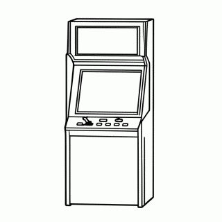 Arcade Machine para colorir