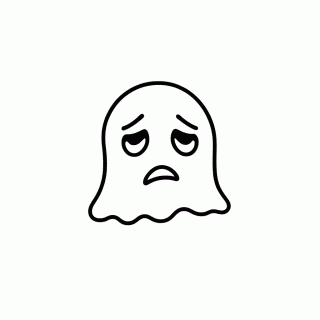 Fantasma Azul Vulneravel para colorir