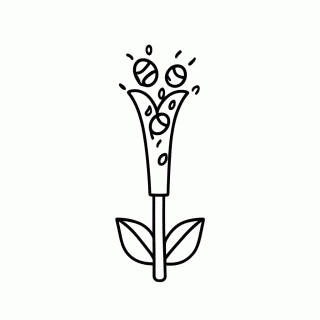 Snow Pea para colorir