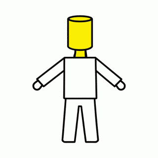 Noob Classico para colorir