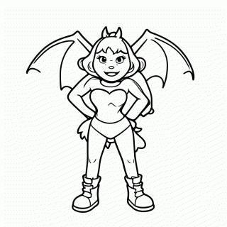 Rouge The Bat para colorir