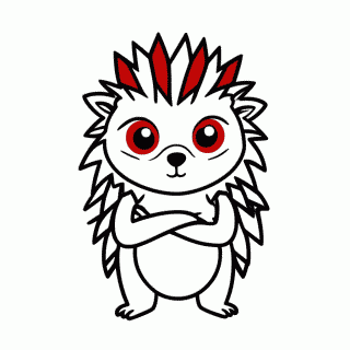 Shadow The Hedgehog para colorir