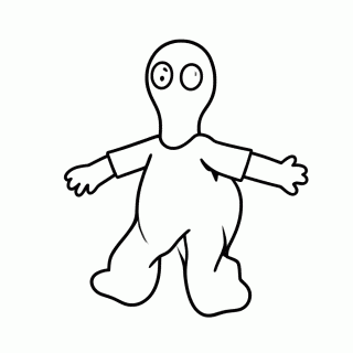Stumbler Classico — Stumble Guys para Colorir