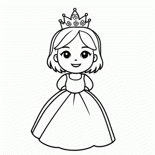 Princesa Daisy para colorir