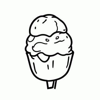 Bonequinho de Gelatina para colorir