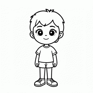 Criança Lula Colorida para colorir