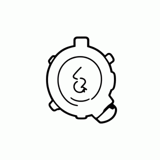 Cogumelo Power-Up para colorir