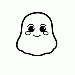 Slime Fofinho para colorir