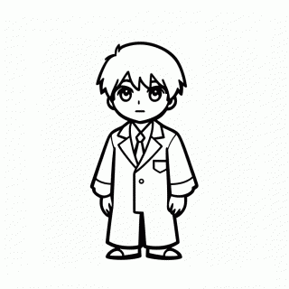 Geto Suguru para colorir