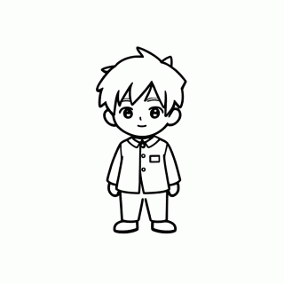 Gojo Satoru Venda para colorir