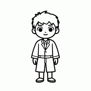 Maki Zenin para colorir