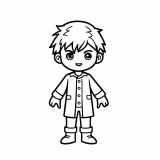 Tatuagens Sukuna — Jujutsu Kaisen para Colorir