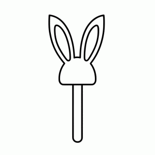 Lightstick Newjeans para colorir