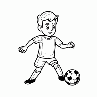 Roberto Baggio (Itália) para colorir