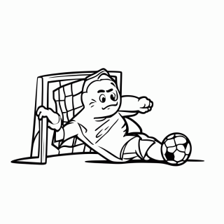 Gianluigi Buffon (Itália) para colorir